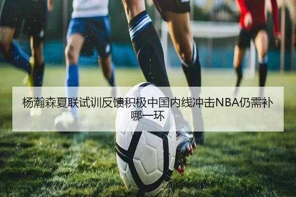 杨瀚森夏联试训反馈积极中国内线冲击NBA仍需补哪一环